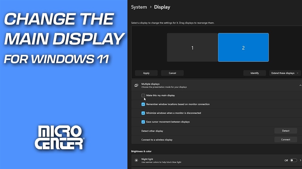 image about - video: how to change the main display in windows 11
